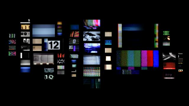 Digital animation of screens.