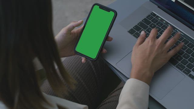 Copying from a cell phone to the computer.
