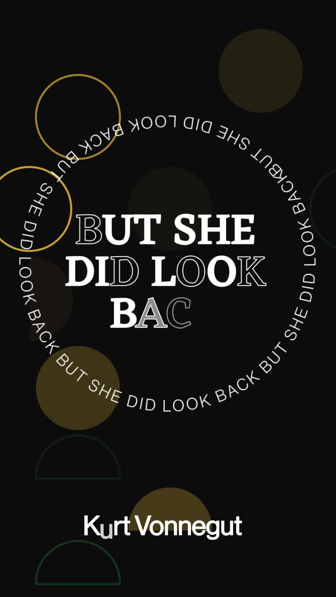 Spinning Text Quote.